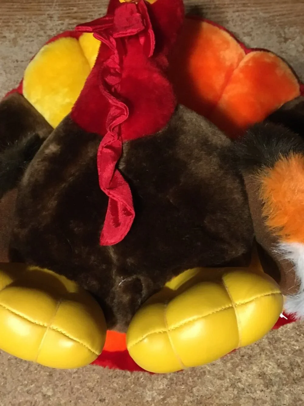 GOBBLE GOBBLE TURKEY PLUSH THANKSGIVING BIRD FK LTD 13